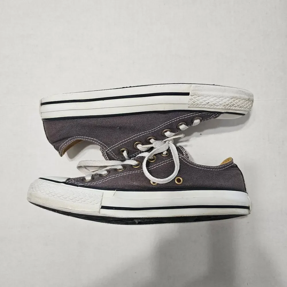CONVERSE All Star Chuck Taylor Double Tongue Low Top Sneakers Gray Pink Size 7